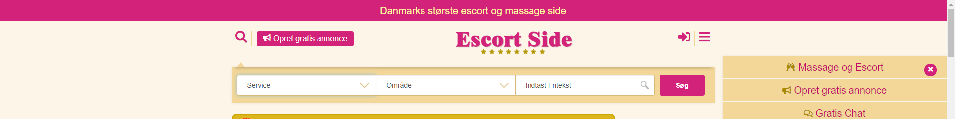 Escort side – Anmeldelse of frække escort alternativer →